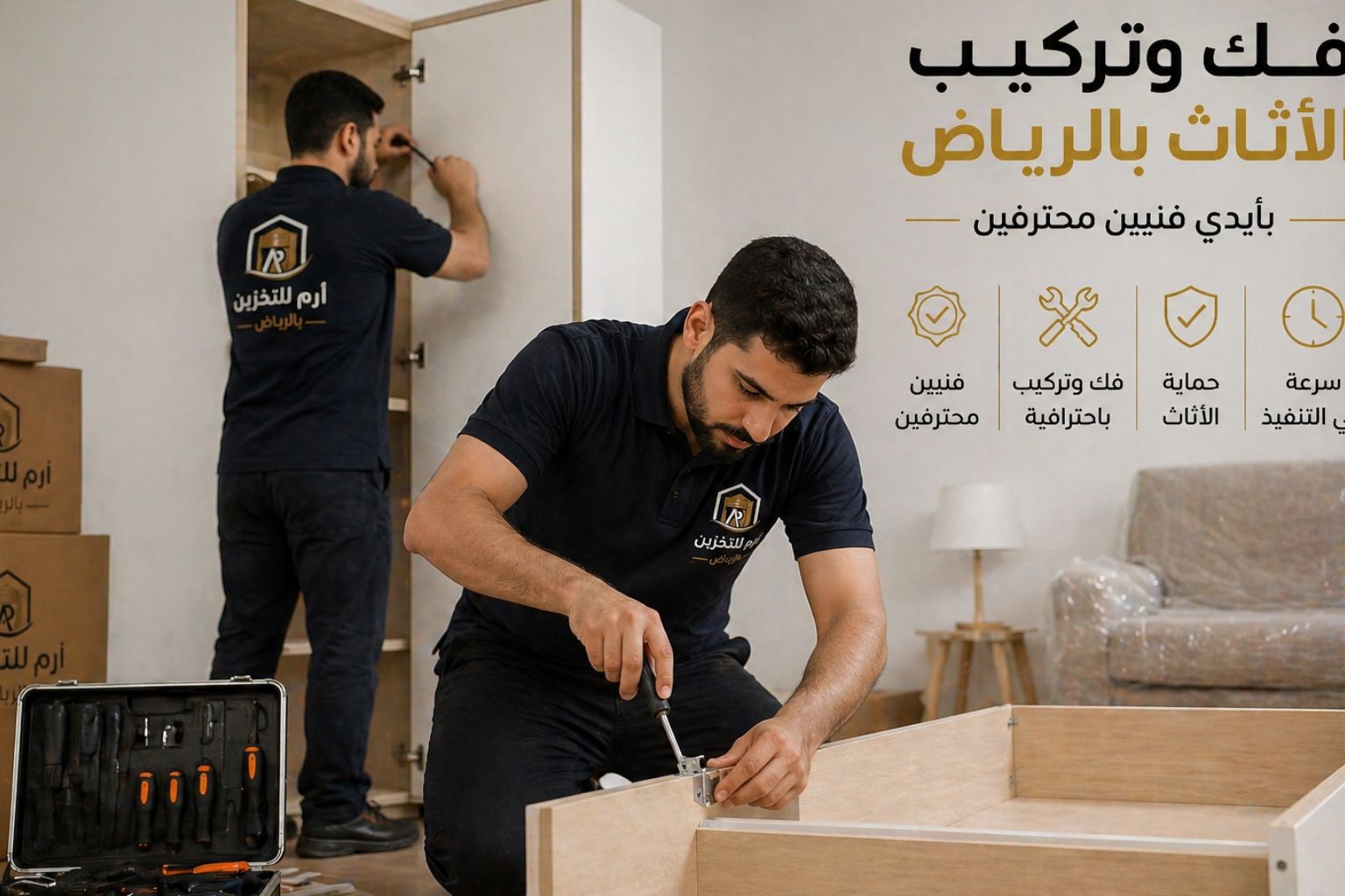 فك وتركيب الأثاث بالرياض بأيدي فنيين محترفين